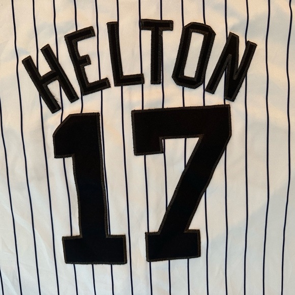 Majestic Men Colorado Rockies Todd Helton Baseball Jersey Sz XL - Picture 4 of 7